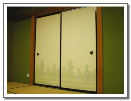 小原建具店障子